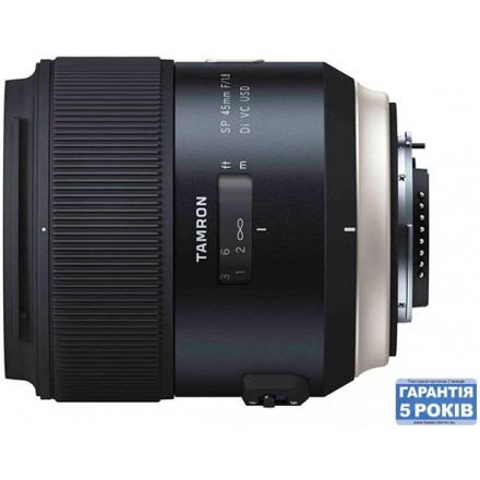 Объектив Tamron SP 45mm F/1.8 Di VC USD для Nikon Объектив Tamron SP 45mm F/1.8 Di VC USD для Nikon